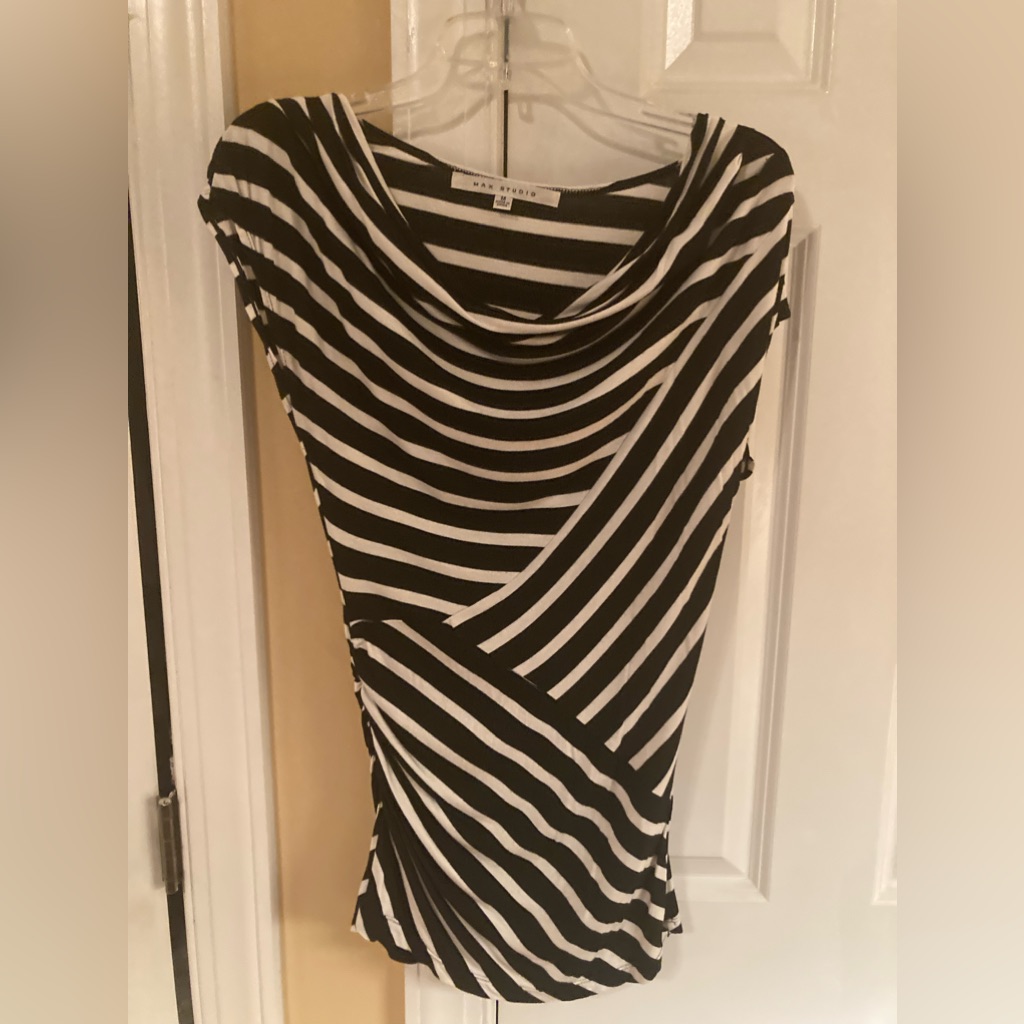 Max Studio Drape Top